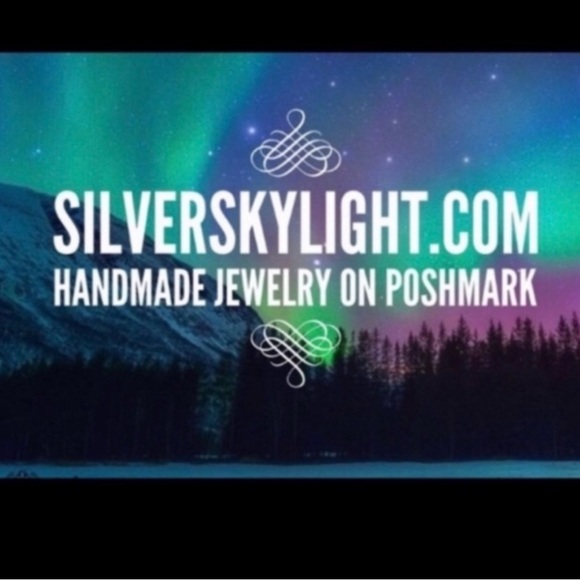 Set ! Black obsidian bullet necklace + mayching dangly earrings goth boho celtic - Picture 14 of 14